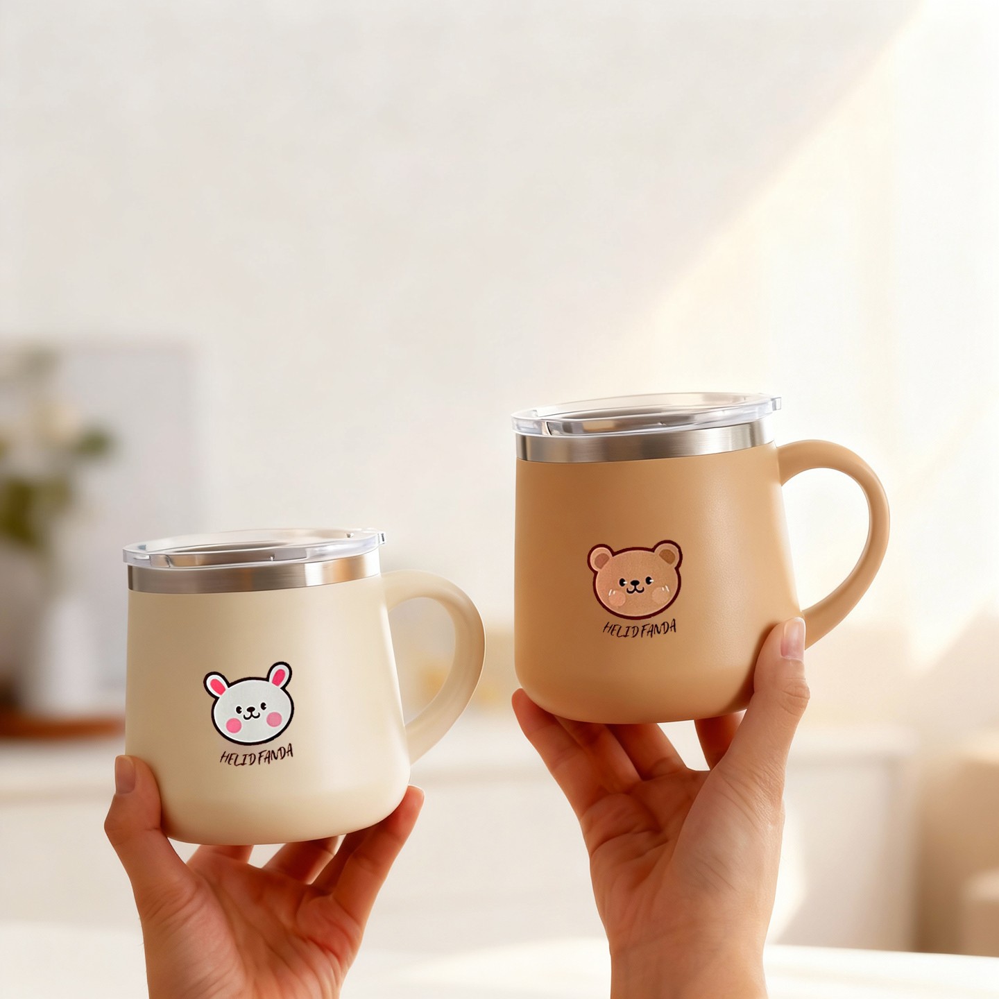 แก้วกาแฟสแตนเลส 316 ลายการ์ตูน - Coffee Tea Tumbler บทวิจารณ์และราคา