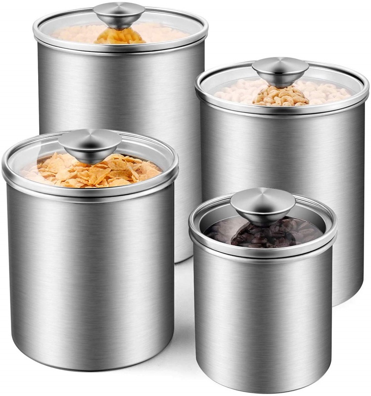 ชุดกระป๋องเก็บอาหารสแตนเลสสำหร - Coffee Tea Set บทวิจารณ์และราคา