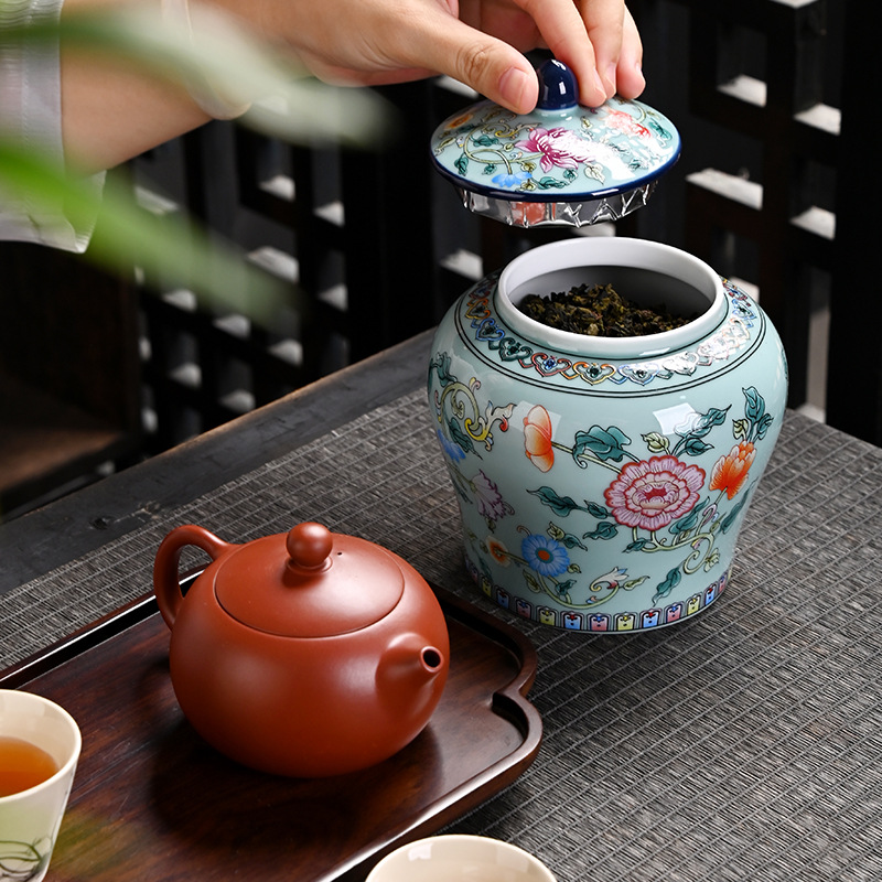 โถชาเซรามิก เคลือบโถทั่วไป ขวด - Coffee Tea Green บทวิจารณ์และราคา