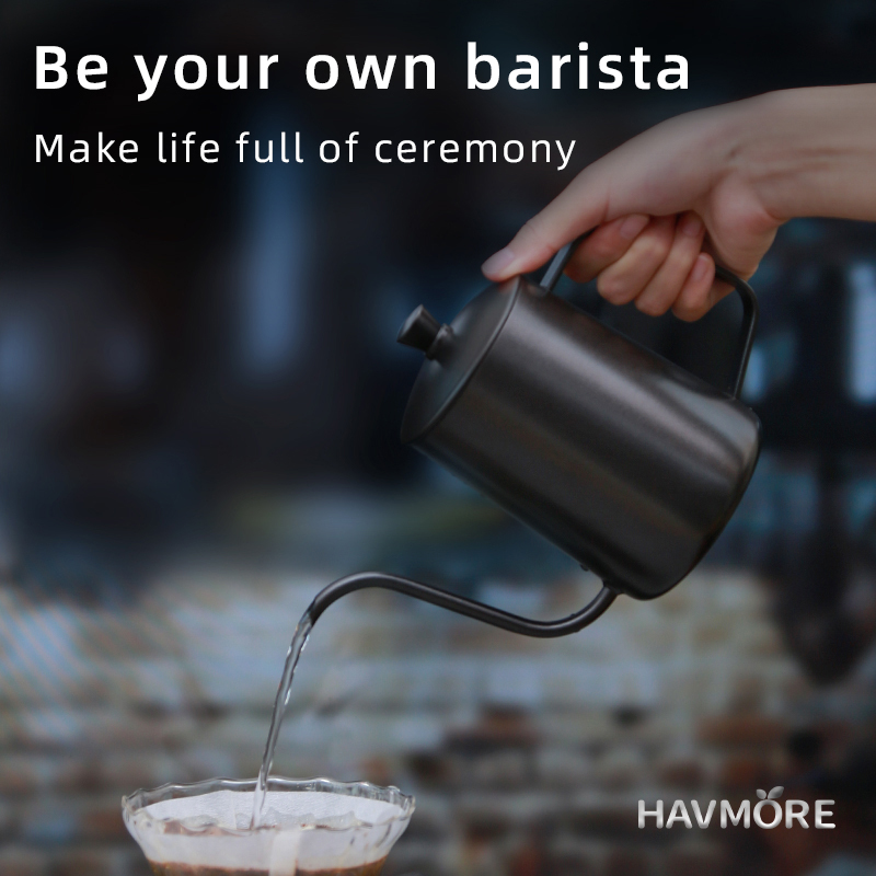 กาต้มน้ำชาสแตนเลส HAVMORE 304  - Tea And Coffee Kettle บทวิจารณ์และราคา