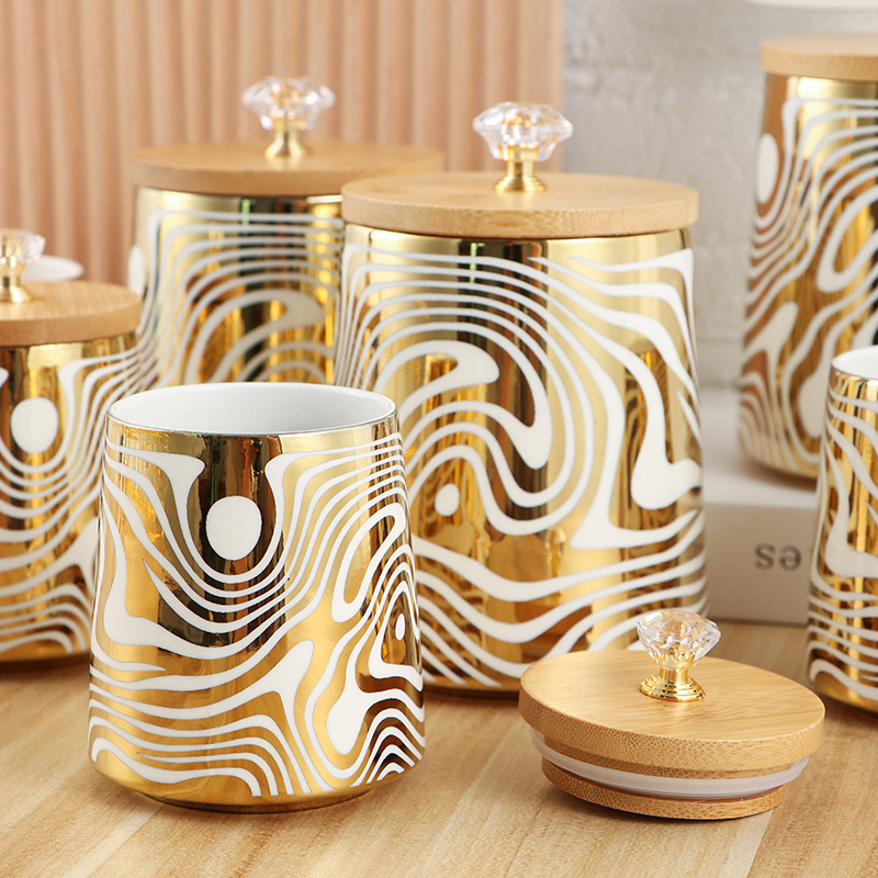 ชุดกระป๋องครัวเซรามิกเคลือบ 7  - Coffee Tea Canister Set บทวิจารณ์และราคา