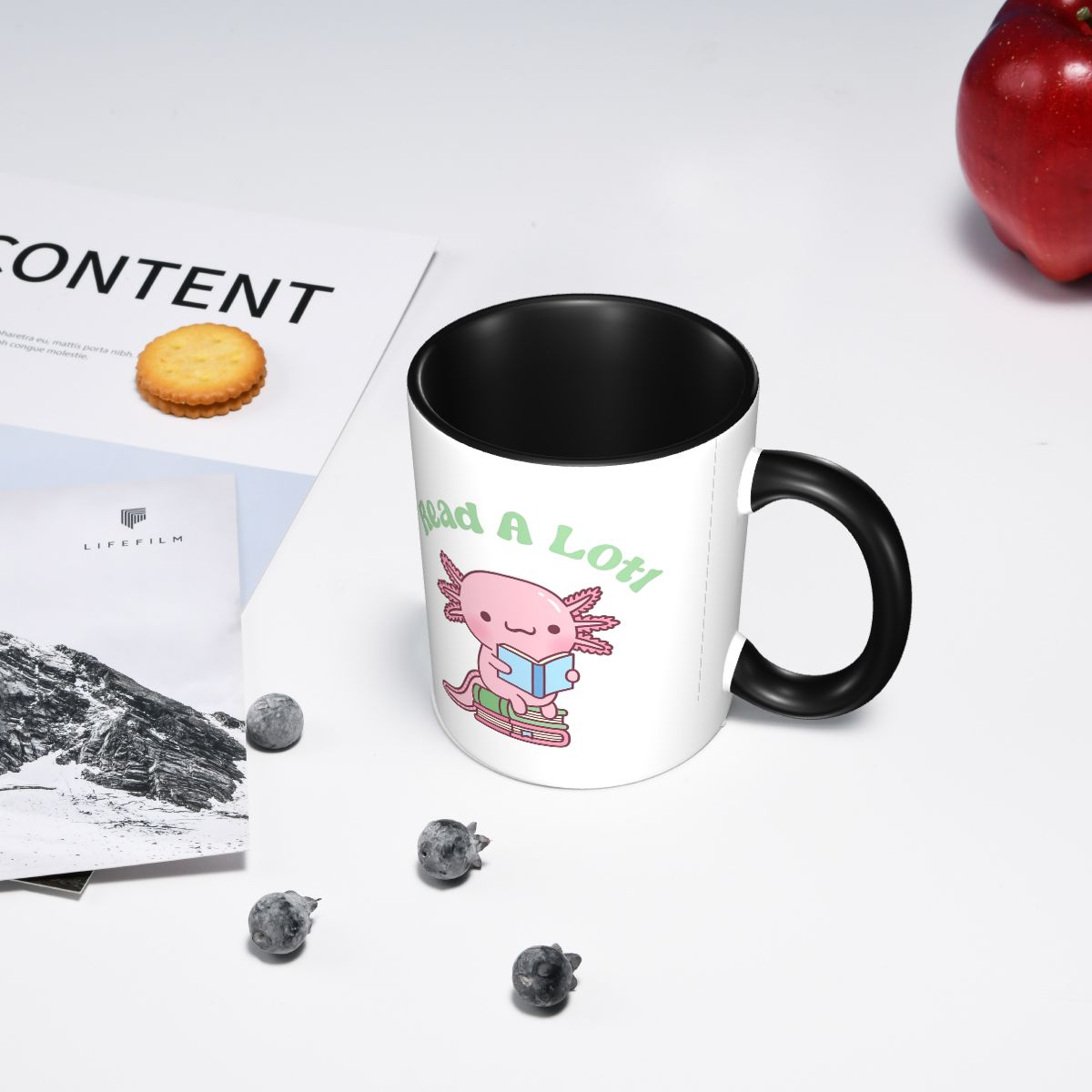 แก้วน้ำเซรามิกตลกๆ ลายอักโซโลต - Coffee Tea Like บทวิจารณ์และราคา