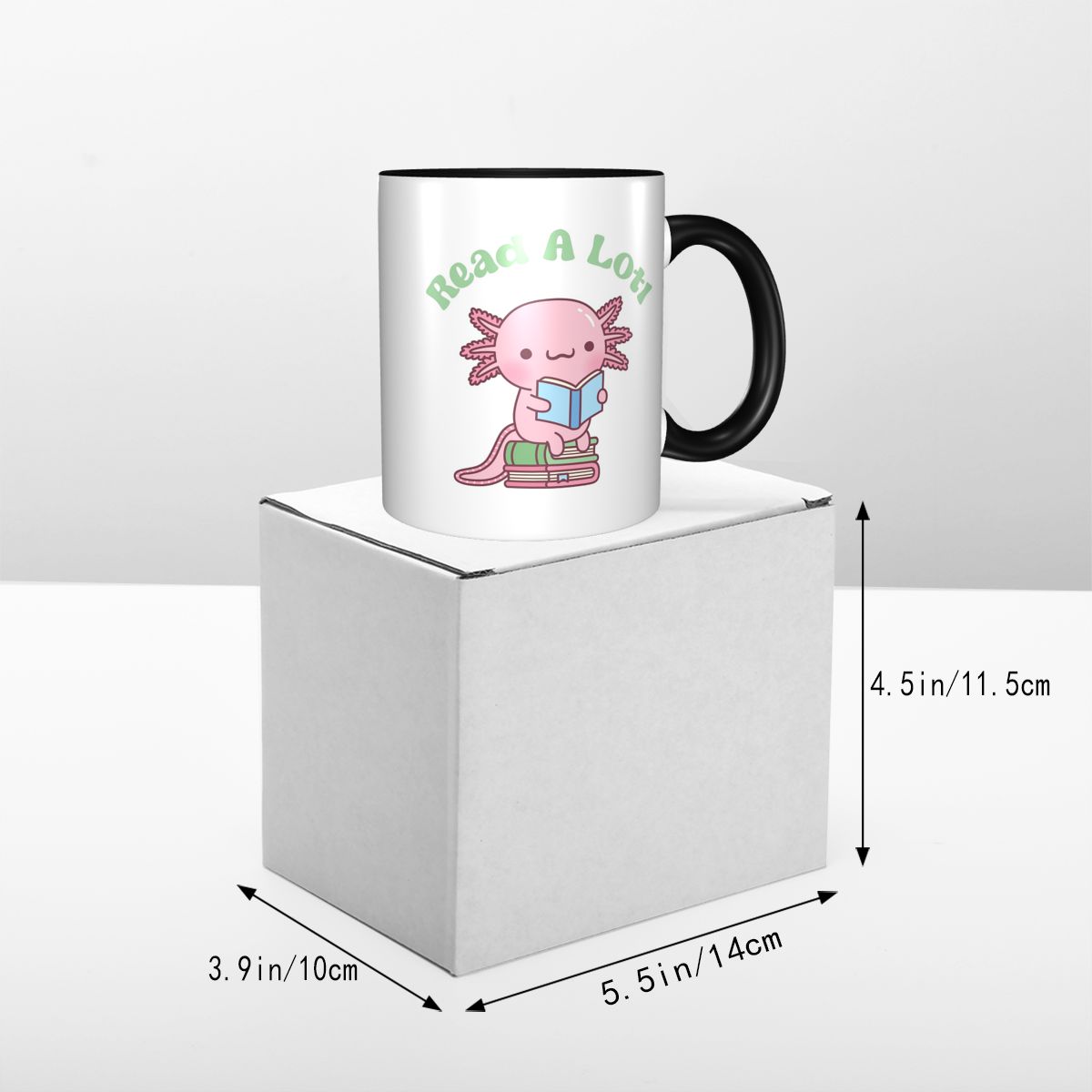 แก้วน้ำเซรามิกตลกๆ ลายอักโซโลต - Coffee Tea Like บทวิจารณ์และราคา