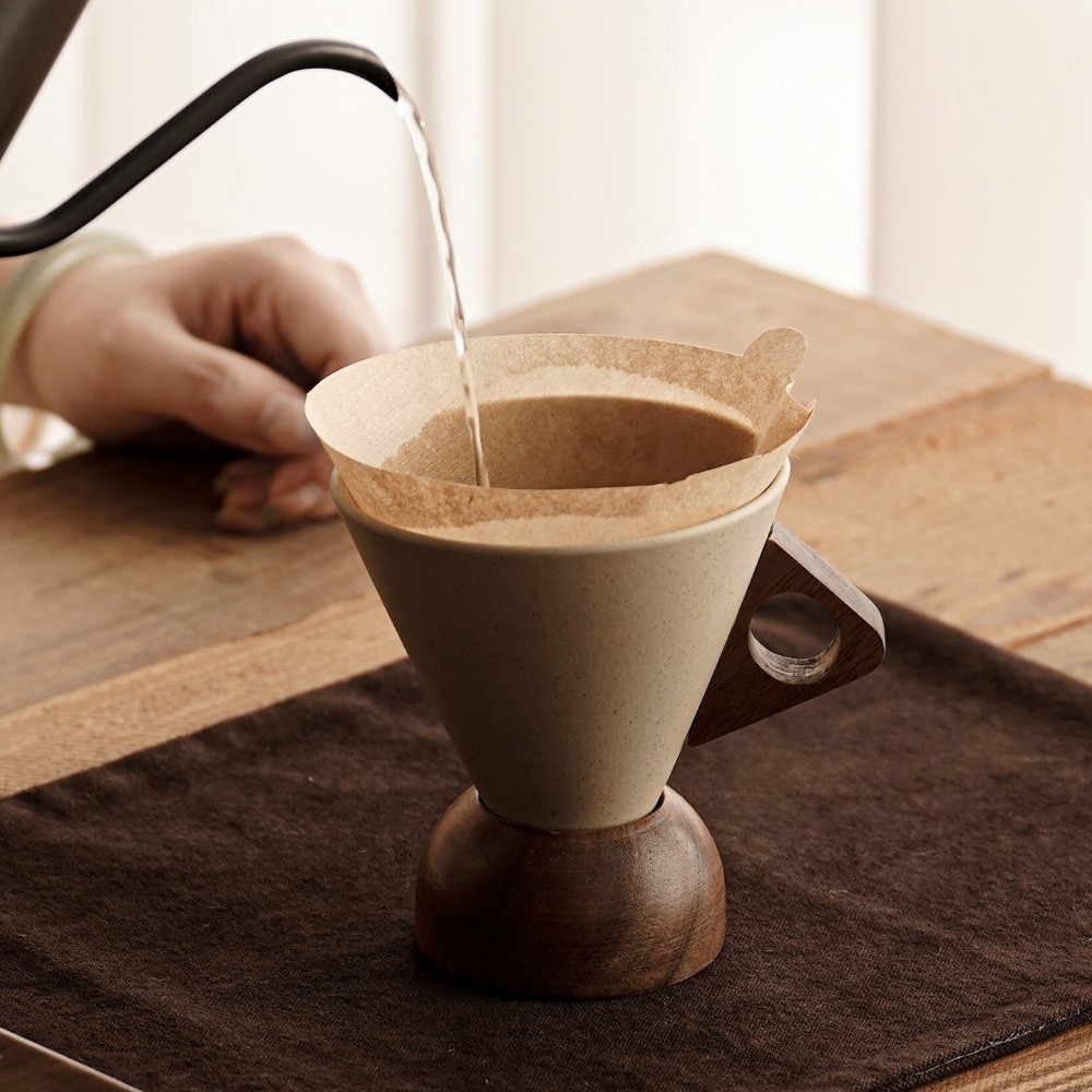 แก้วเซรามิกทรงกรวยสามเหลี่ยมแบ - Coffee Tea Flask บทวิจารณ์และราคา