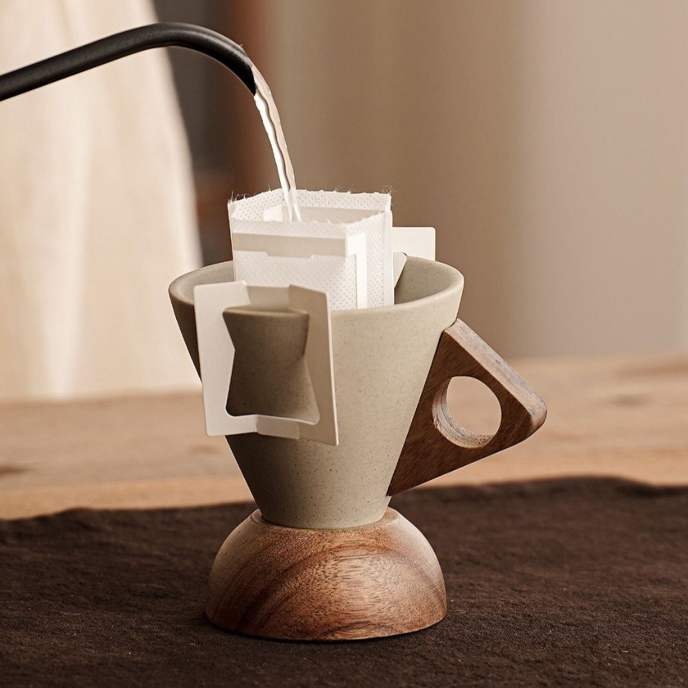 แก้วเซรามิกทรงกรวยสามเหลี่ยมแบ - Coffee Tea Flask บทวิจารณ์และราคา