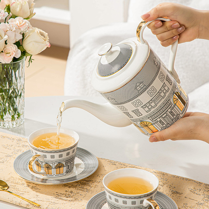 สถาปัตยกรรมถ้วยและจานรองแก้วกา - Coffee Tea Flask บทวิจารณ์และราคา