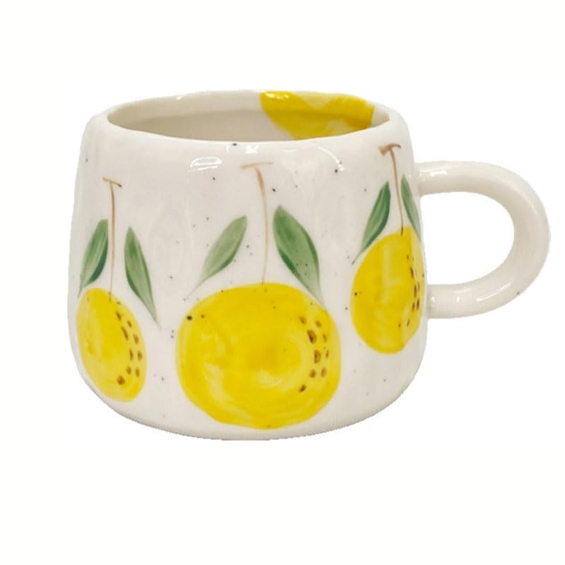แก้วกาแฟ 12 ออนซ์ ลายผลไม้เพ้น - Lemon Tea Coffee บทวิจารณ์และราคา