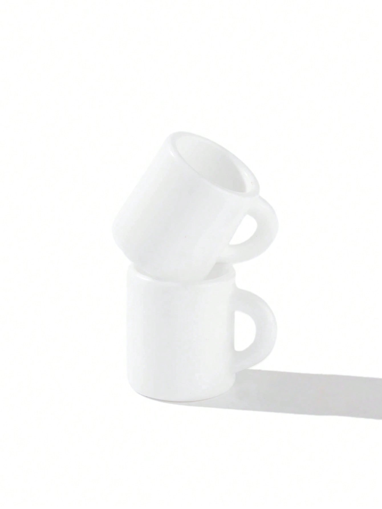 แก้วมัคสีขาวขนาดเล็กสำหรับบ้าน - Coffee Y Tea บทวิจารณ์และราคา