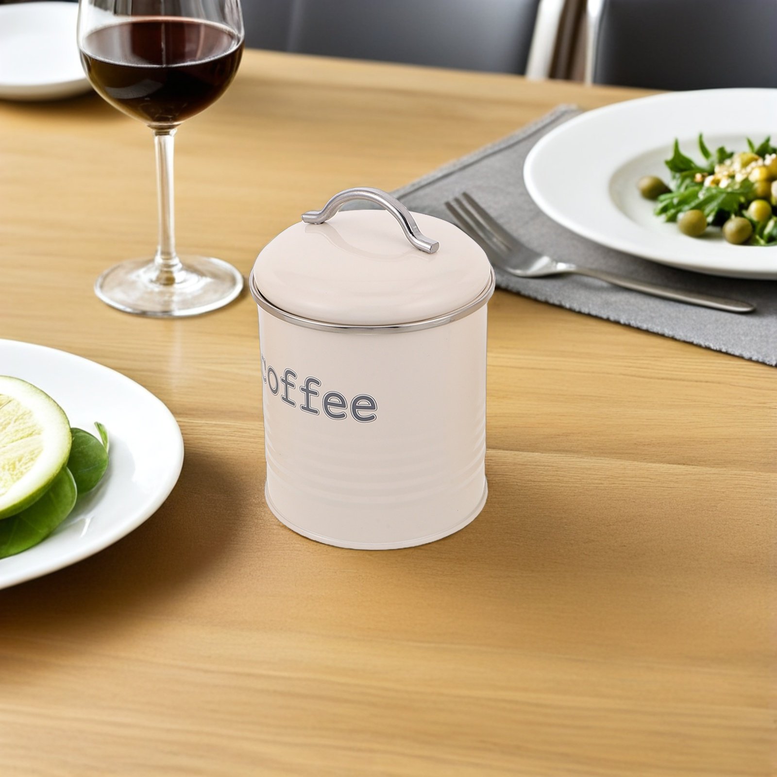 ชุดภาชนะบรรจุเมล็ดกาแฟแบบปิดผน - Coffee Tea Set บทวิจารณ์และราคา